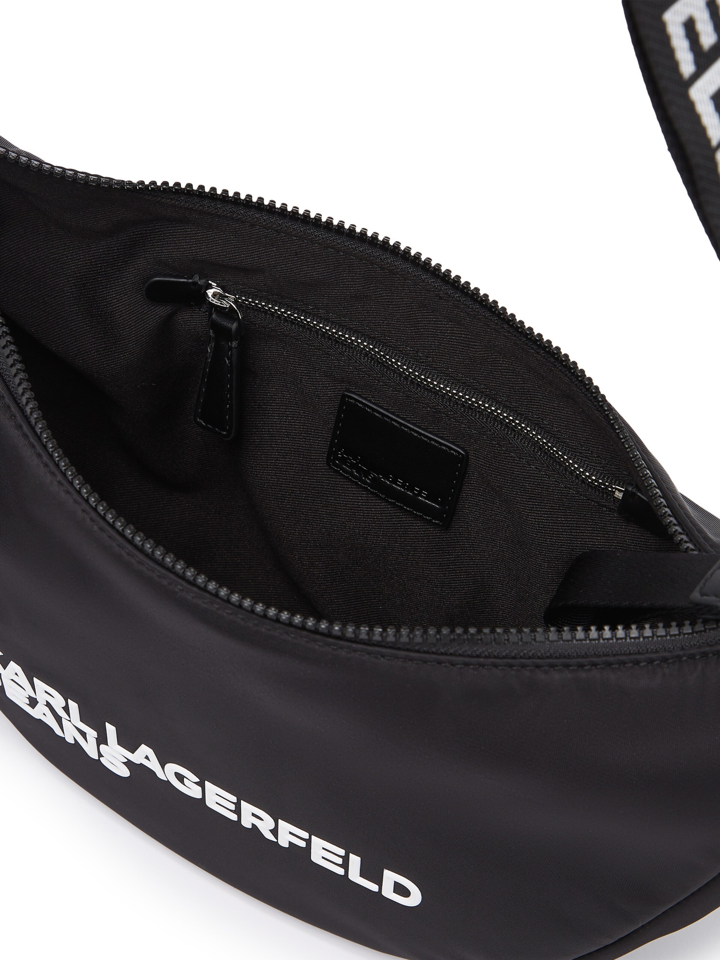 Sac bandoulière 'Essential' KARL LAGERFELD JEANS en noir