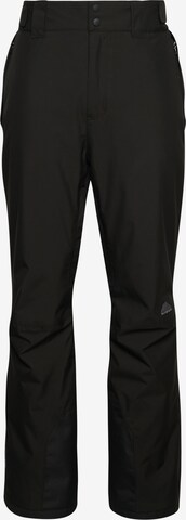 Pantalon de sport Superdry Snow en noir : devant