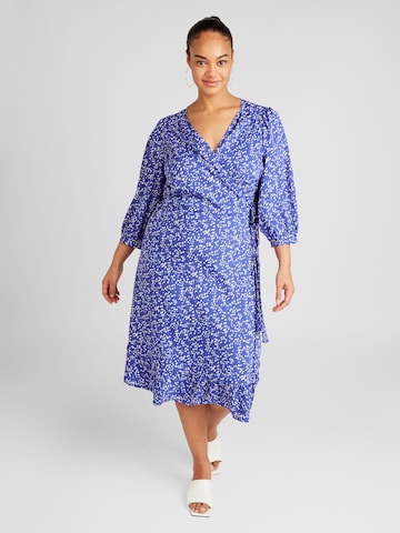 Robe 'LIVIA' ONLY Carmakoma en bleu : devant