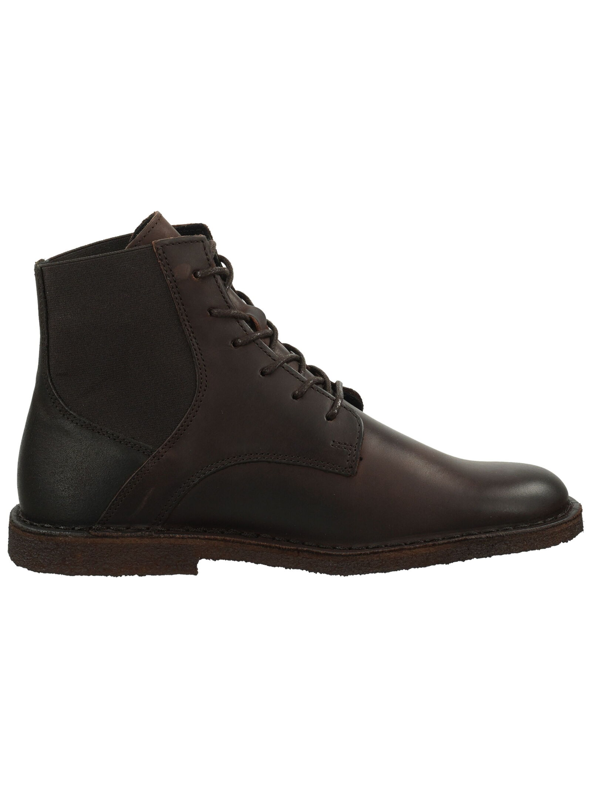 Bottines à lacets Kickers en marron
