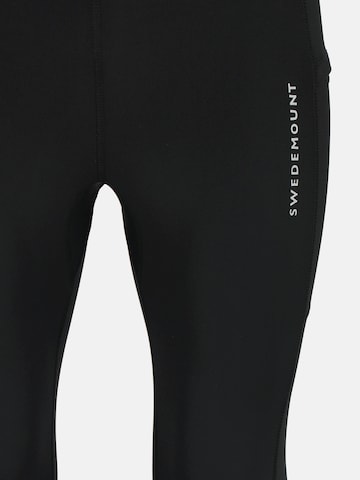 SWEDEMOUNT Skinny Sportbroek 'Ultra Light' in Zwart