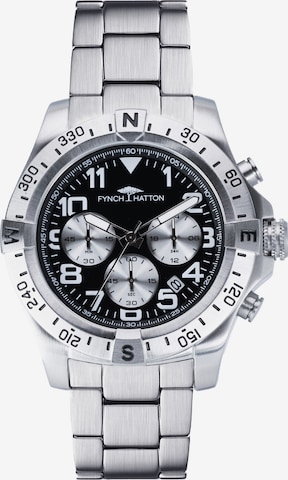 FYNCH-HATTON Analoog horloge in Zilver: voorkant