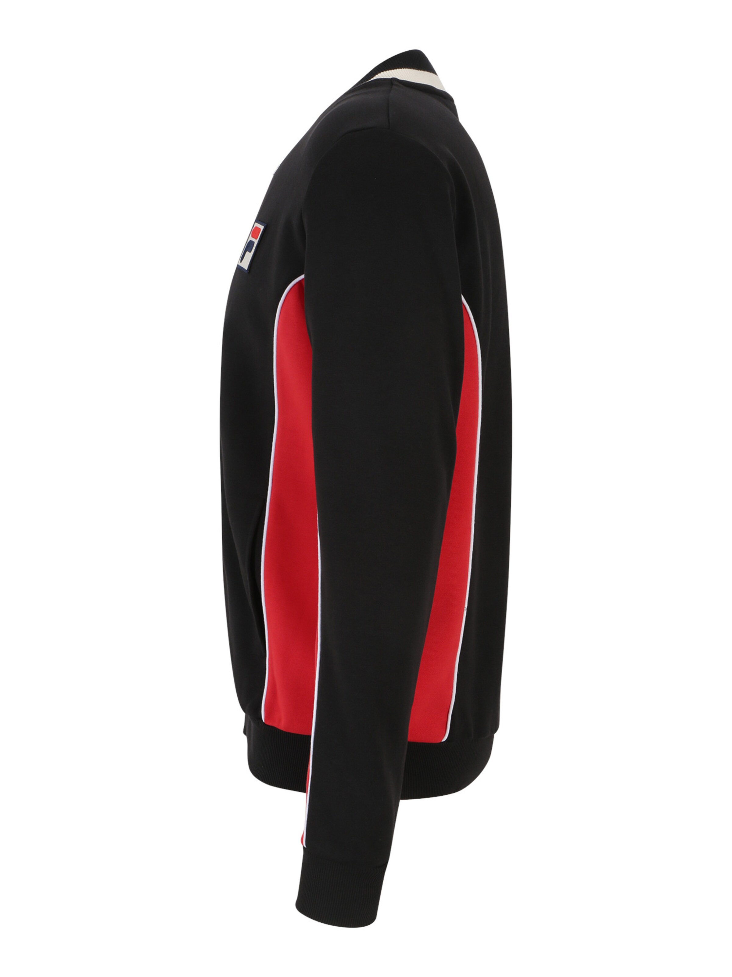 FILA Bluza rozpinana w kolorze czarny