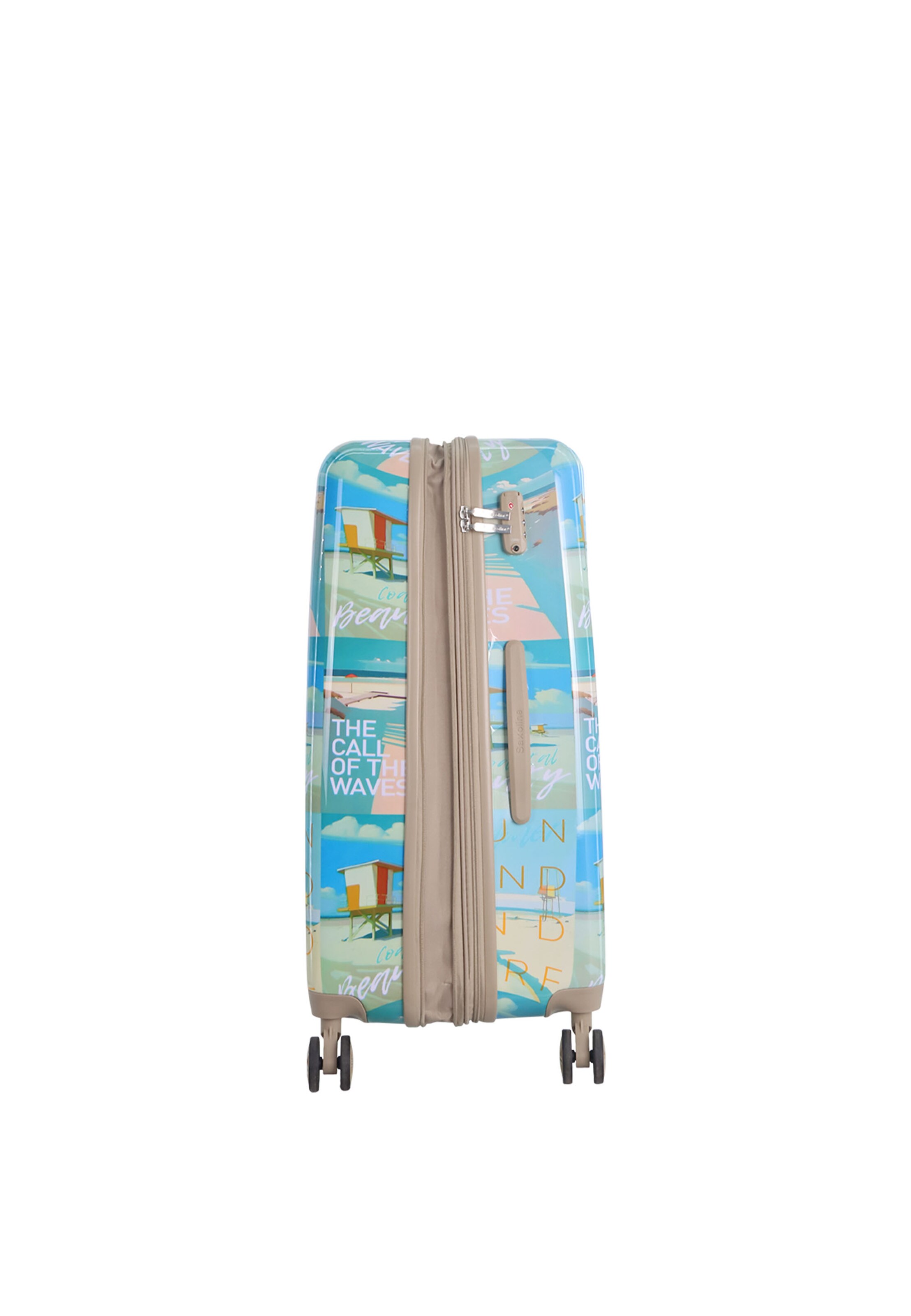 Saxoline Suitcase 'Coastal Beauty' in Mixed colors