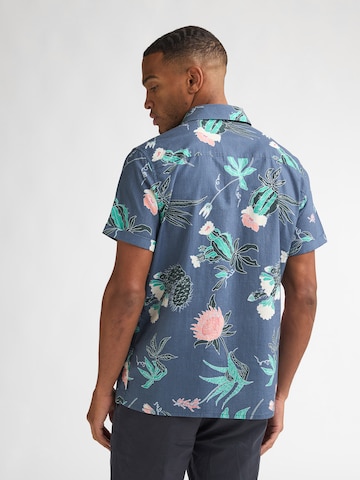 Petrol Industries Regular fit Overhemd in Blauw