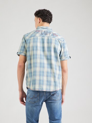 CAMP DAVID - Ajuste regular Camisa en azul