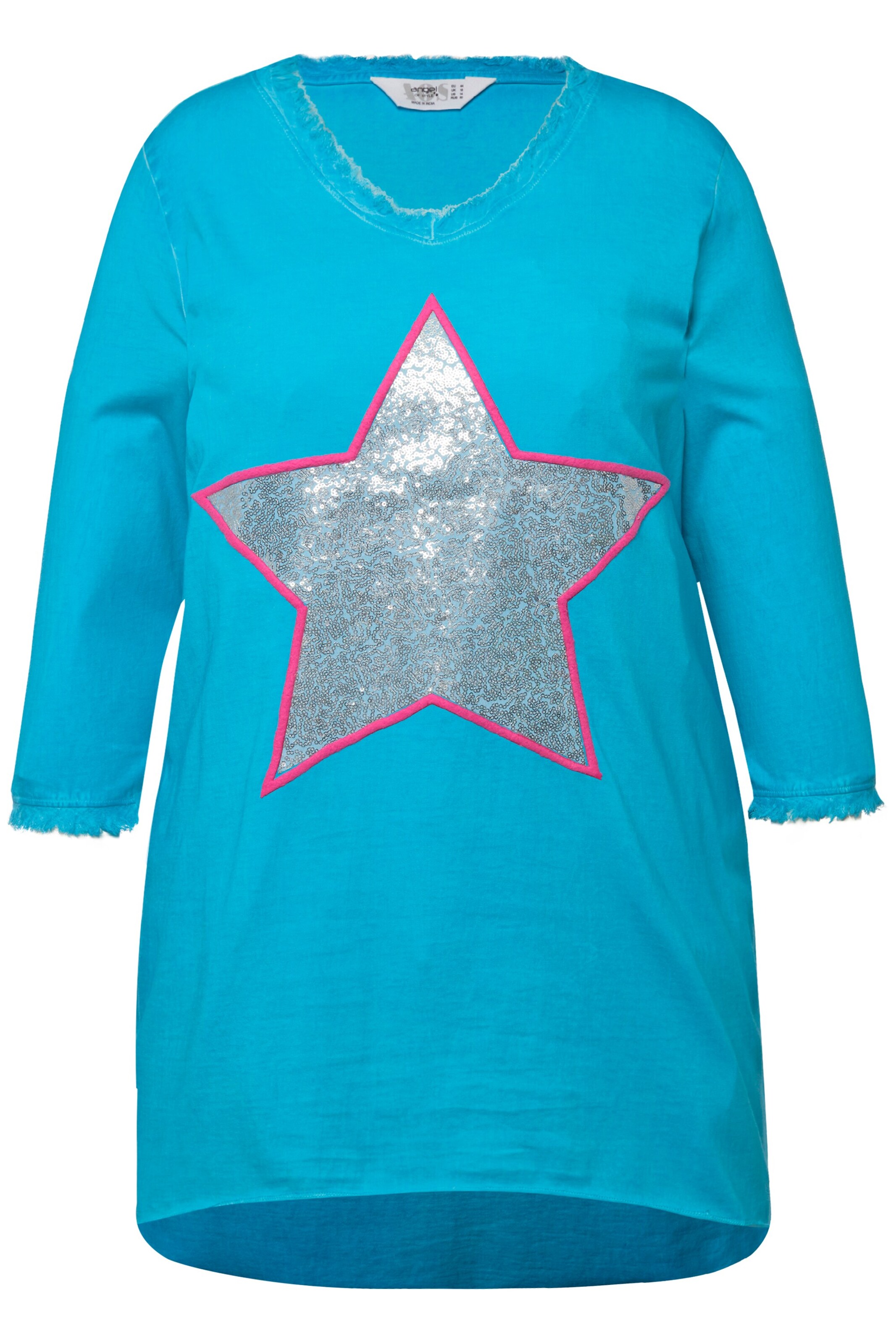 Angel of Style Shirt in Blue: front