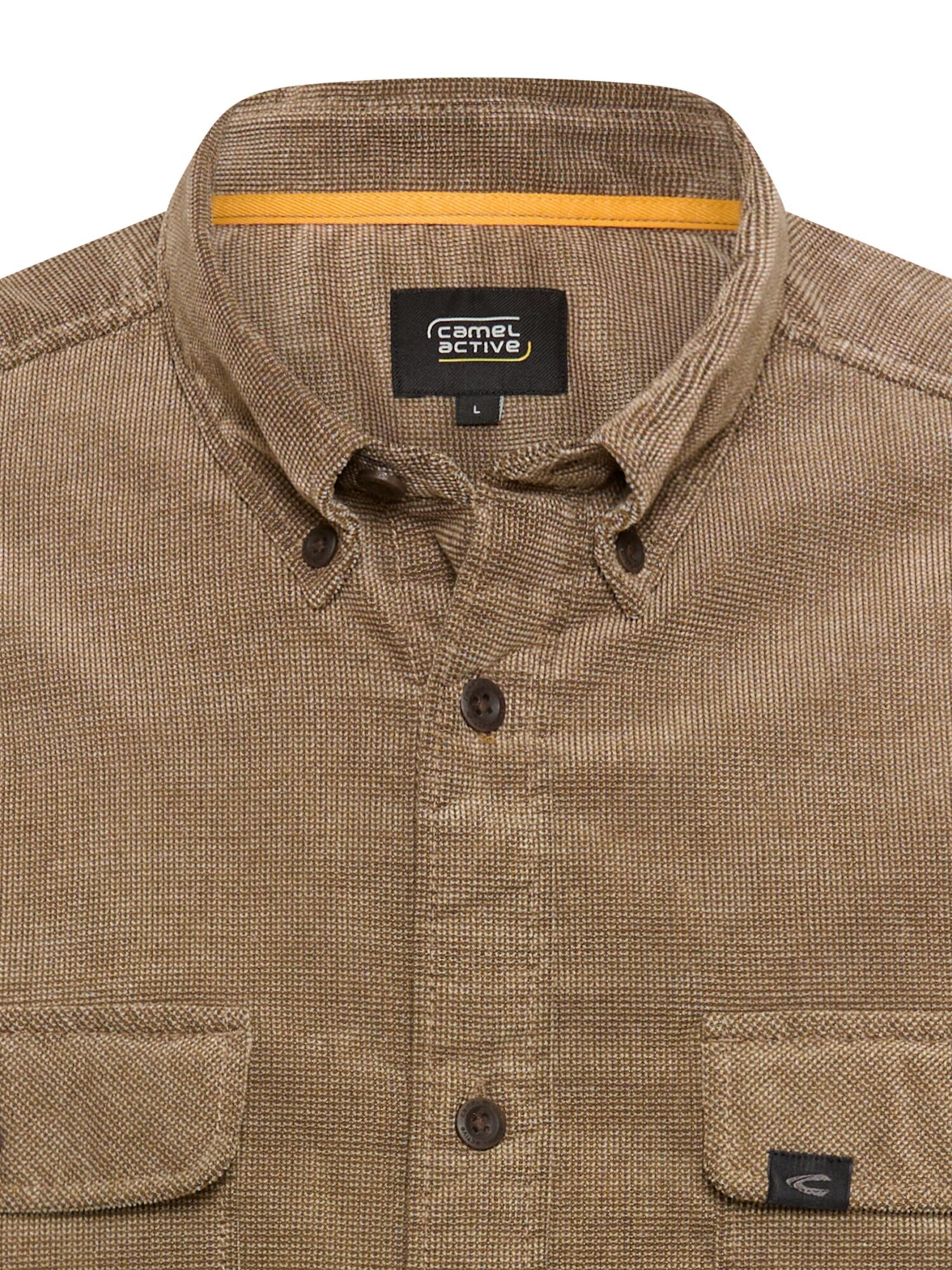 CAMEL ACTIVE Regular fit Button Up Shirt in Brown