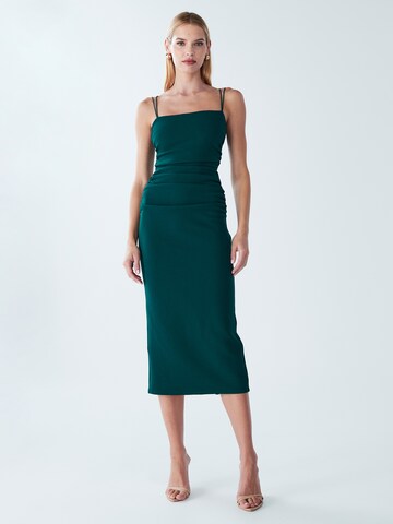 Abito da cocktail 'Ryette' di BWLDR in verde: frontale