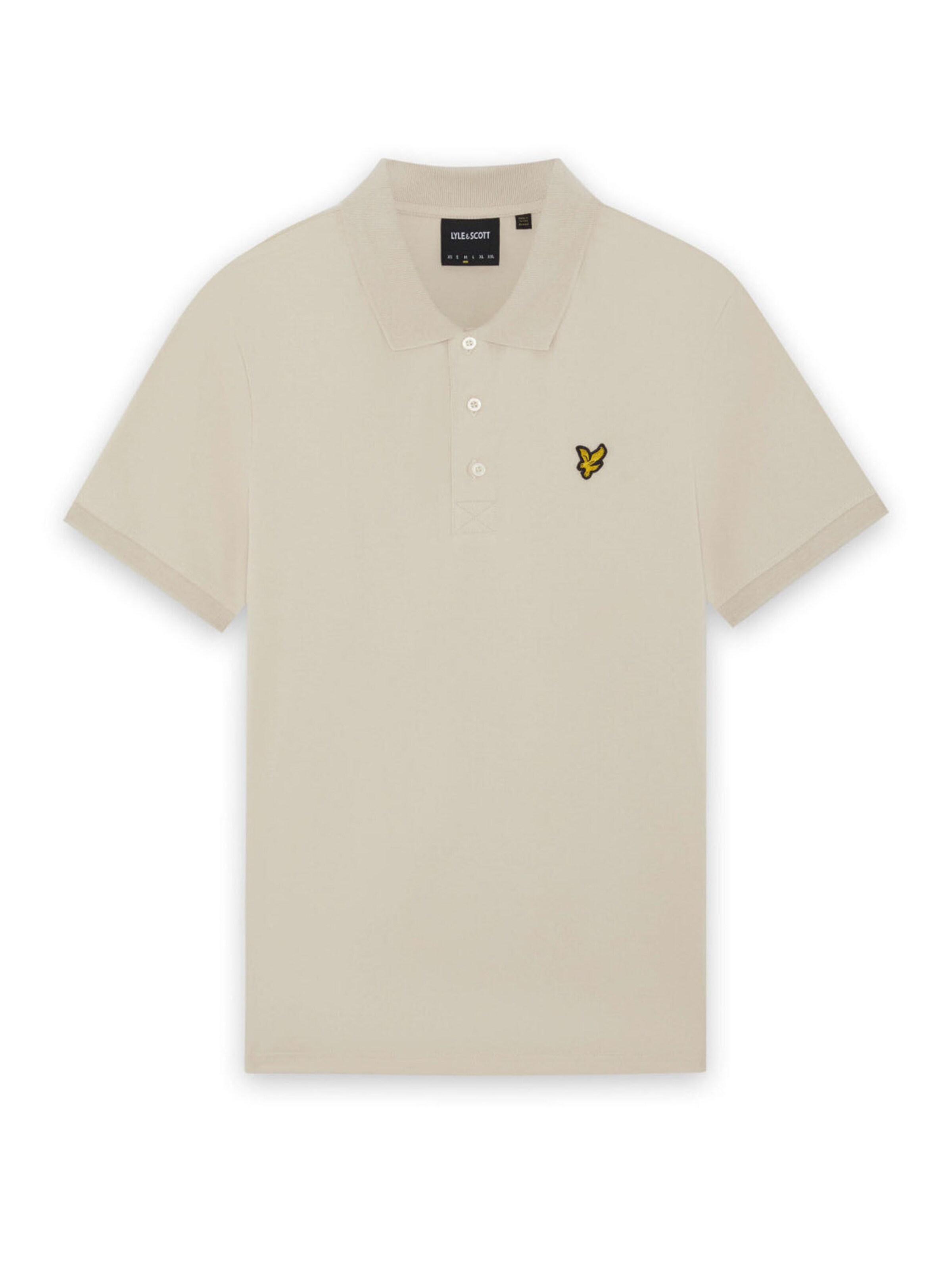 T-Shirt Lyle & Scott en beige : devant