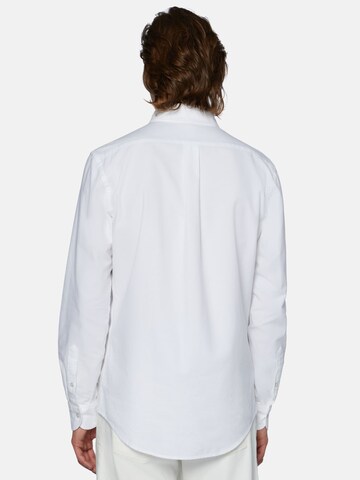 Coupe regular Chemise Boggi Milano en blanc