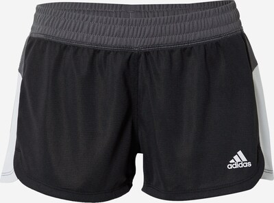 ADIDAS PERFORMANCE Спортен панталон 'Pacer' в сиво / черно / бяло, Преглед на продукта