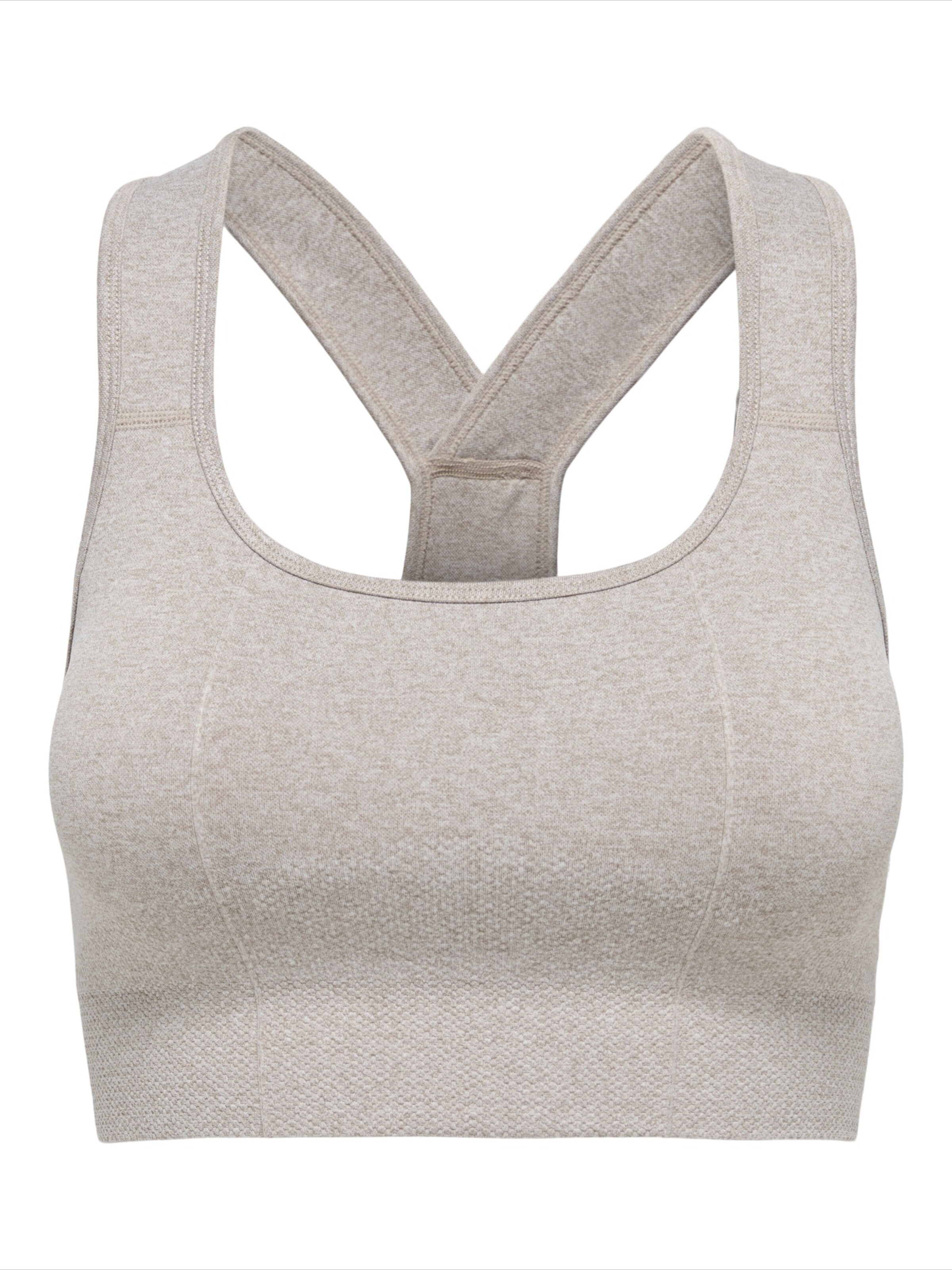 ONLY PLAY Bustier Sports-BH 'ONPROSEA-2' i beige: forside