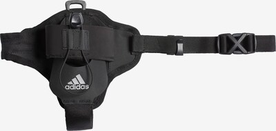 ADIDAS PERFORMANCE Sac de sport 'Running Trinkgürtel' en noir / blanc, Vue avec produit