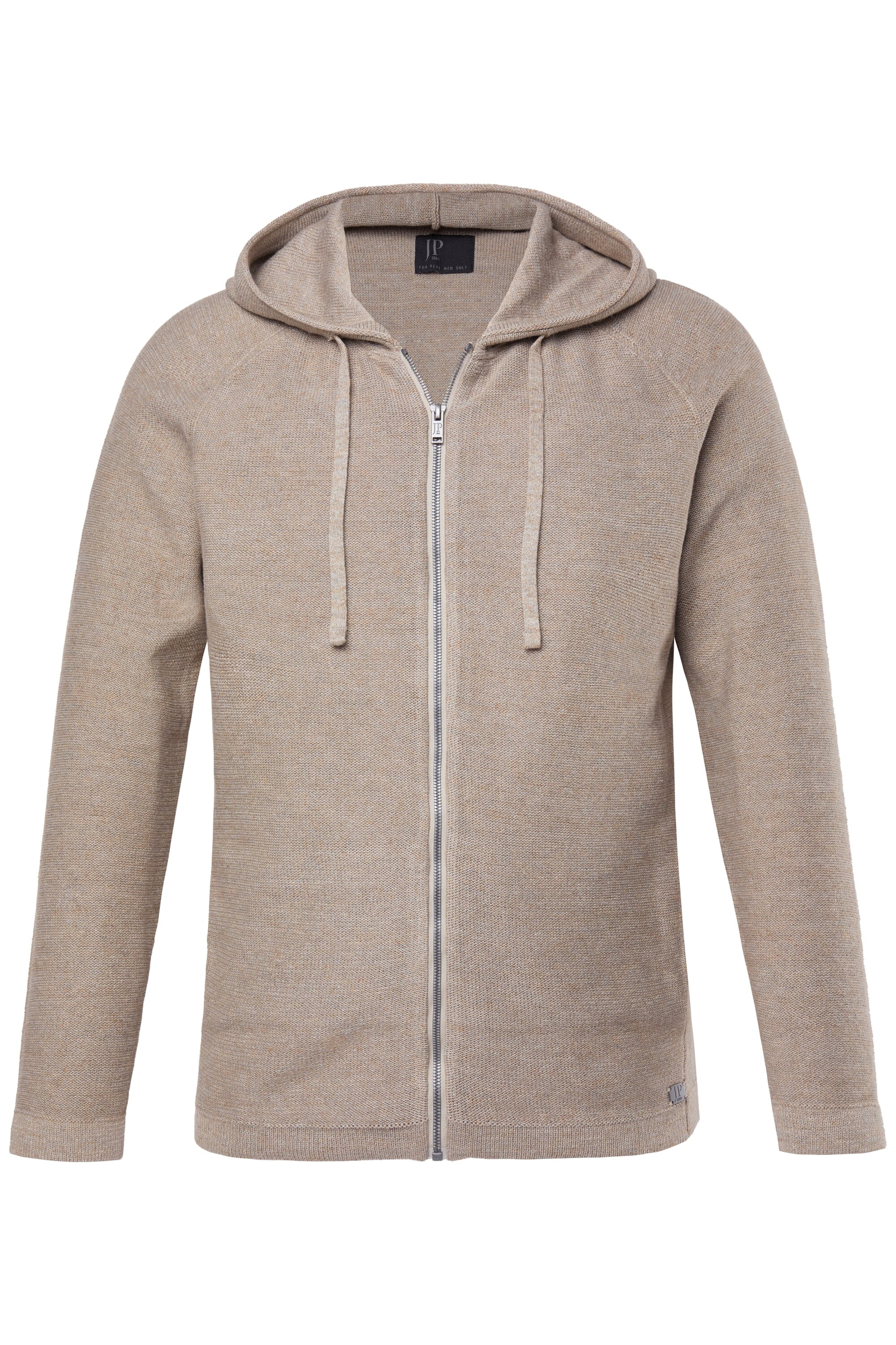 JP1880 Strickjacke in Beige: Vorderseite