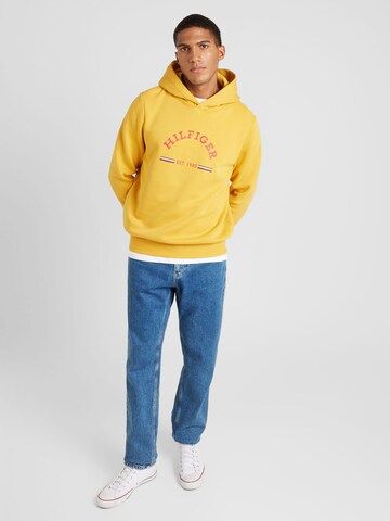 TOMMY HILFIGER Sweatshirt i gul