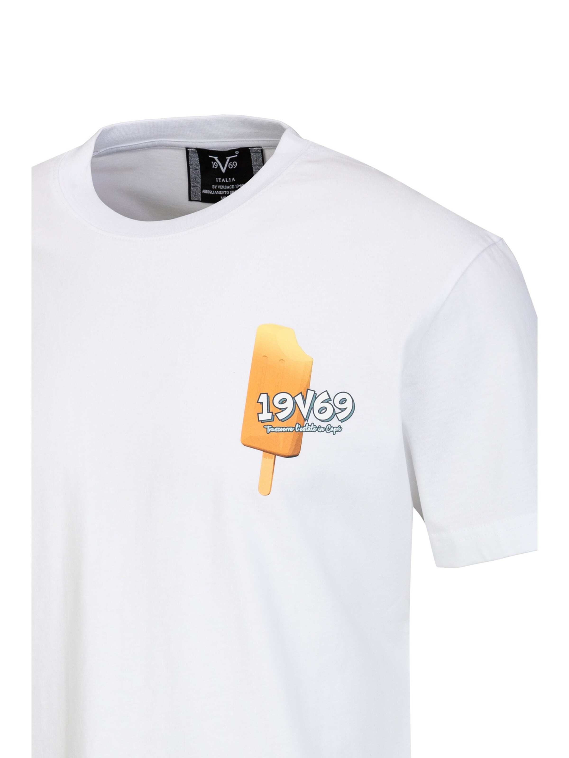 19V69 ITALIA Shirt 'RAFAEL' in White