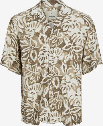 JACK & JONES Hemd 'Blurexton' in Beige: Vorderseite