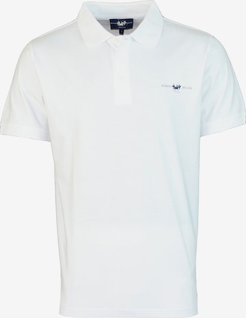 HARVEY MILLER Poloshirt in Weiß: predná strana