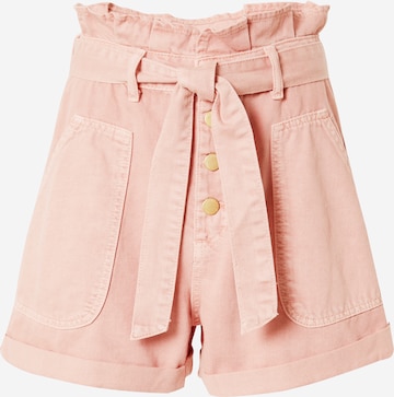 La petite étoile Regular Trousers in Pink: front