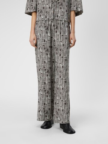 Wide Leg Pantalon 'Daya' OBJECT en gris : devant