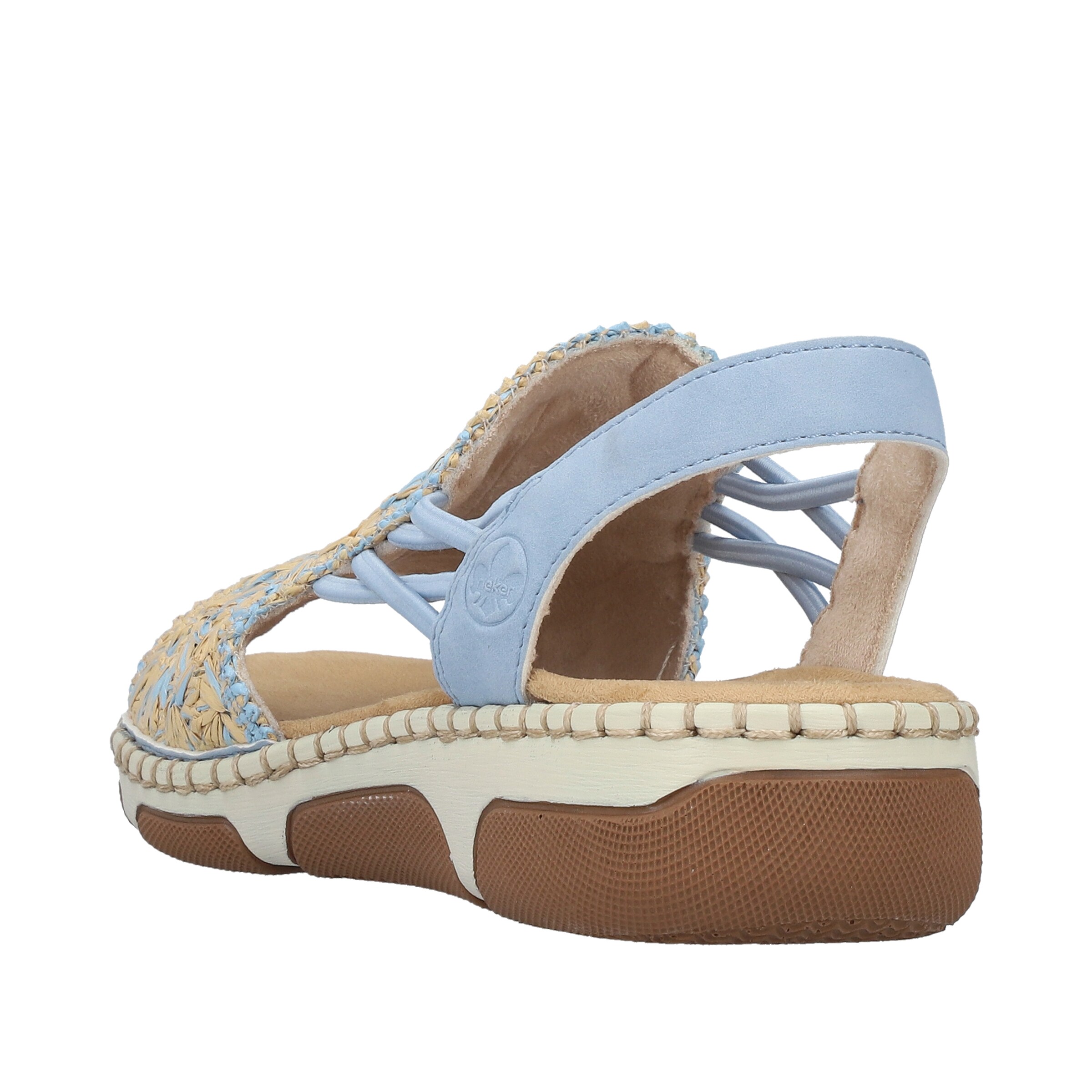 Sandales à lanières Rieker en bleu