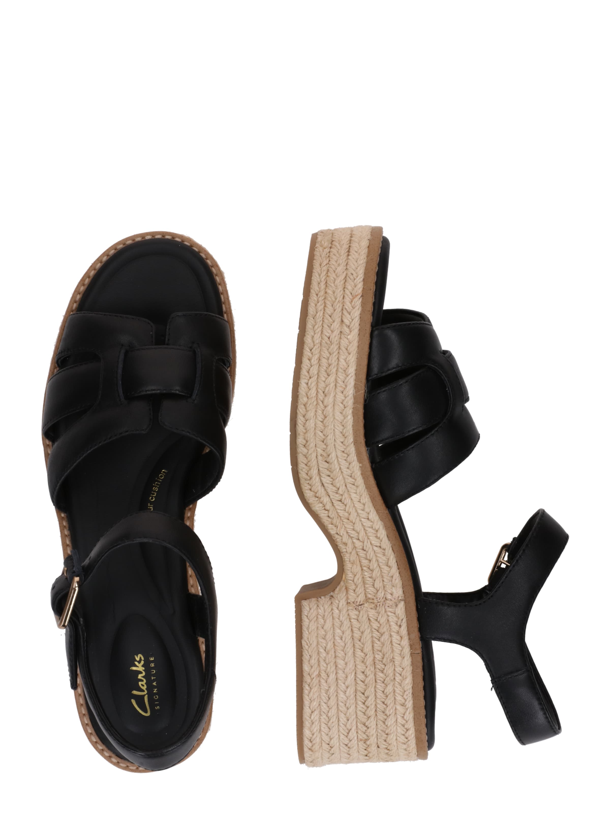 CLARKS Σανδάλι με λουράκια 'Coledale' σε μαύρο