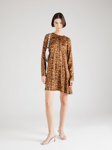 Robe 'Paz' FRNCH PARIS en marron