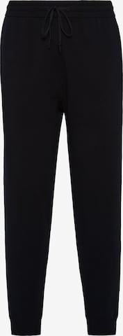 Boggi Milano Tapered Trousers in Blue: front