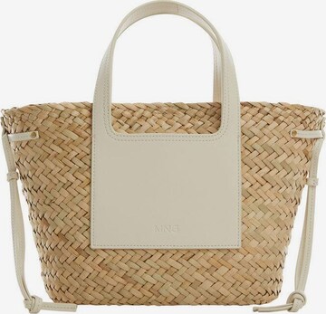 MANGO Shopper 'taormina' in Beige: front