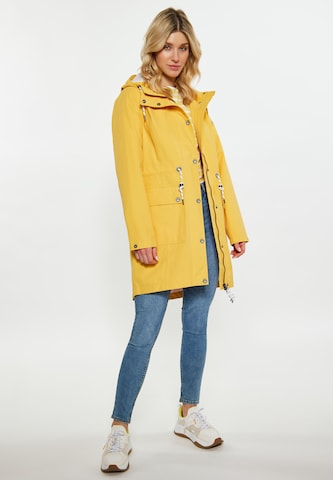 Manteau fonctionnel Schmuddelwedda en jaune