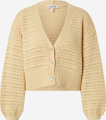 Cardigan 'Callie' EDITED en beige : devant