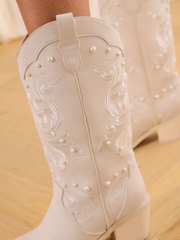 Lipsy Cowboylaarzen in Beige