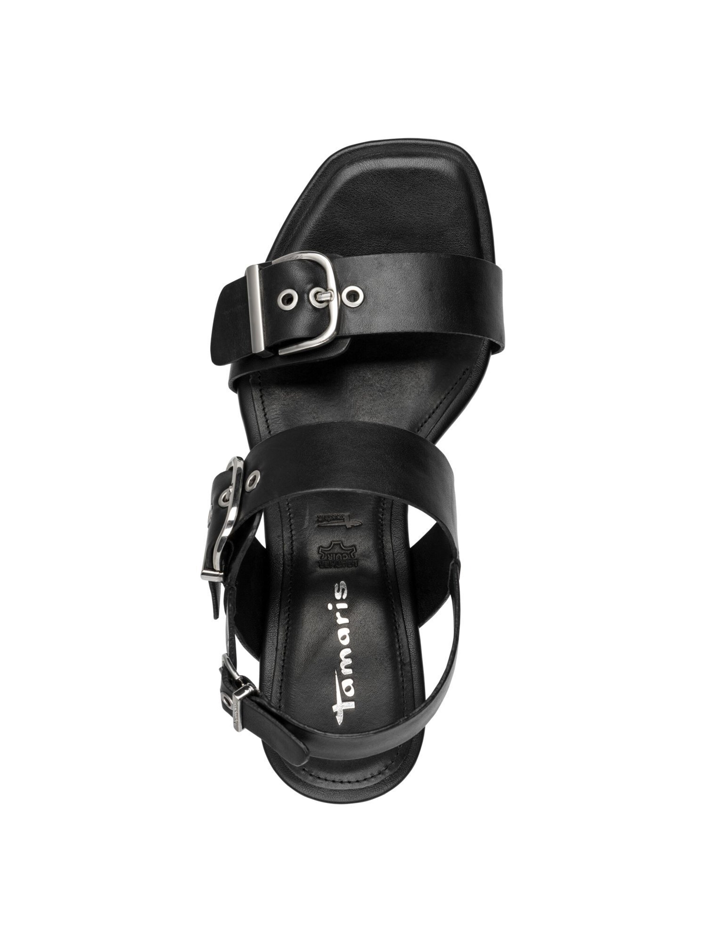 Sandales Tamaris en noir