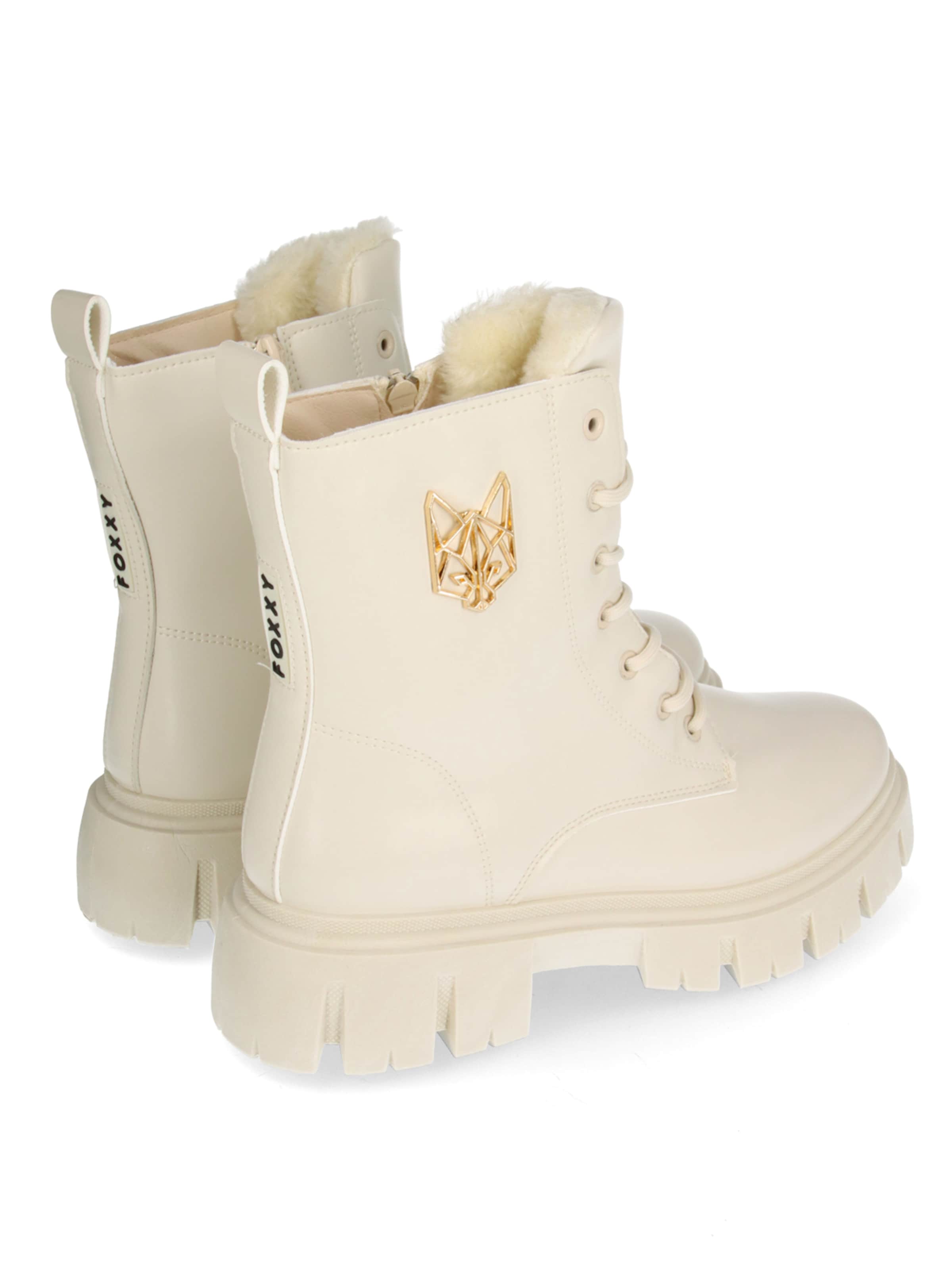 FOXXY Booties in White