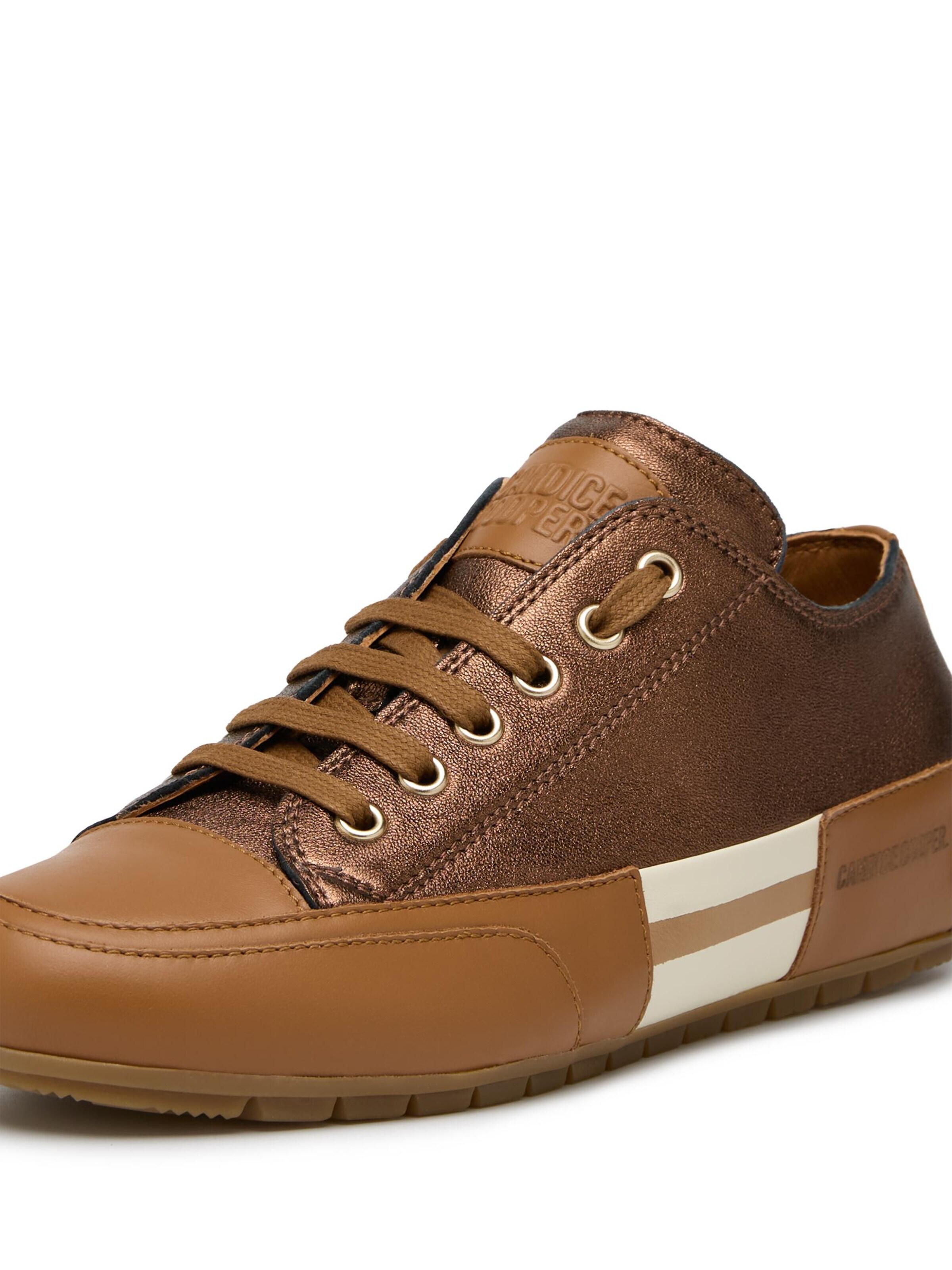 Candice Cooper Lace-Up Shoes 'ROCK PATCH W' in Brown