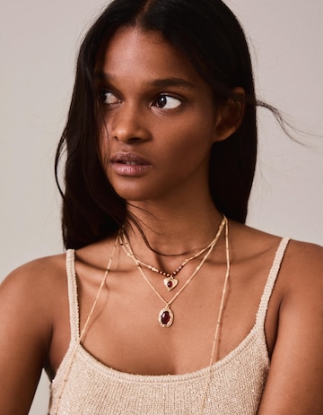 Bershka Kette in Gold