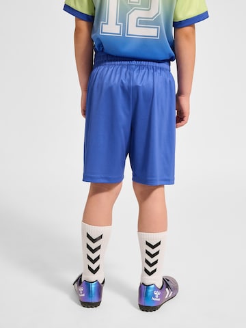 Regular Pantalon de sport Hummel en bleu