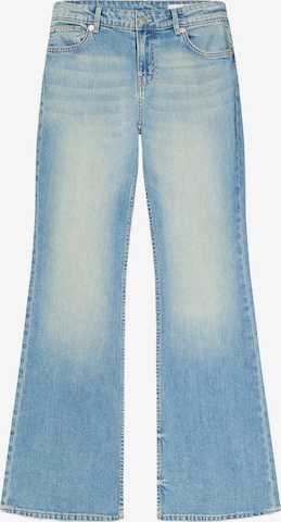 Bootcut Jean Bershka en bleu : devant