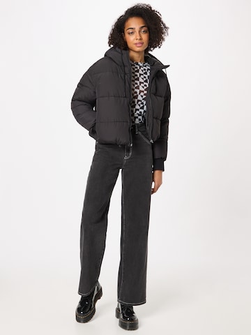 Monki Between-Season Jacket in Black