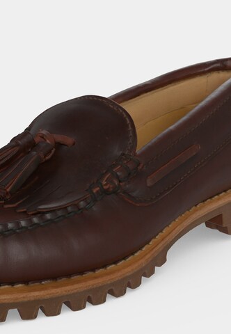 Mocassin 'AUTHENTIC' TIMBERLAND en rouge