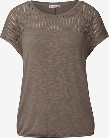 STREET ONE Shirt 'Vianna' in Beige: Vorderseite