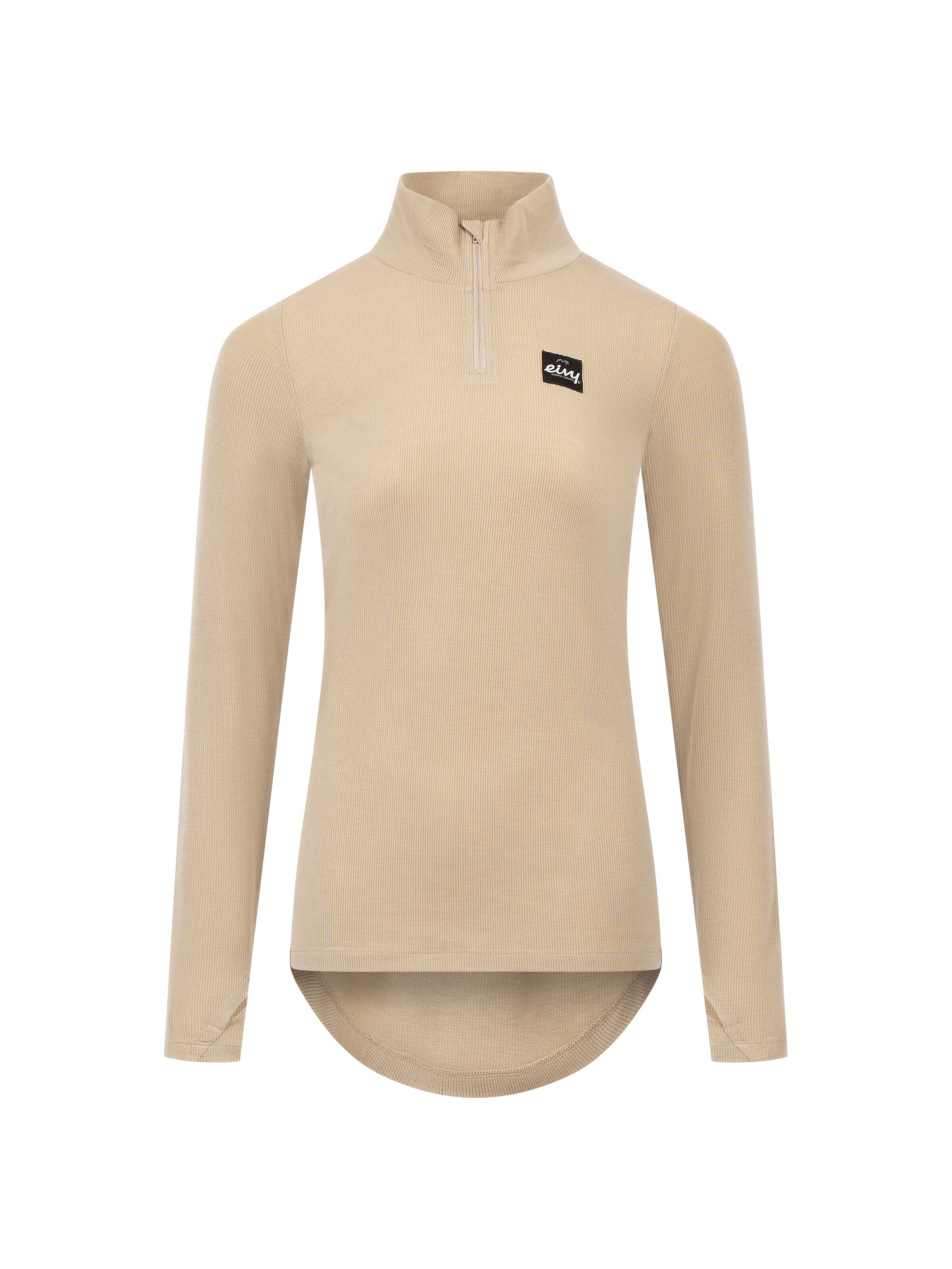 Eivy Funktionsshirt 'Journey' Base-Layer-Top in Beige: Vorderseite