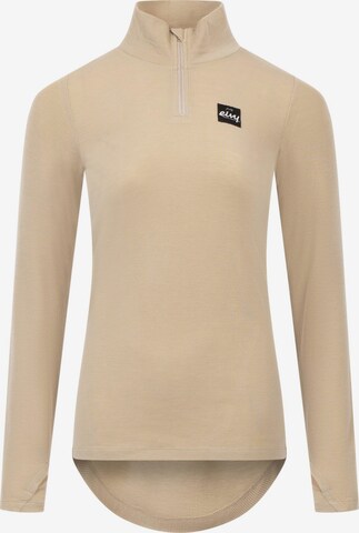 Eivy Funktionsshirt 'Journey' Base-Layer-Top in Beige: Vorderseite