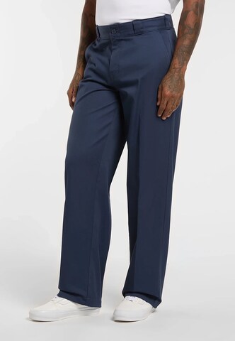 DICKIES Regular Chino in Blauw: zijkant
