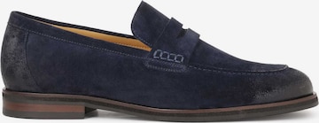 Mocassin Kazar en bleu : devant