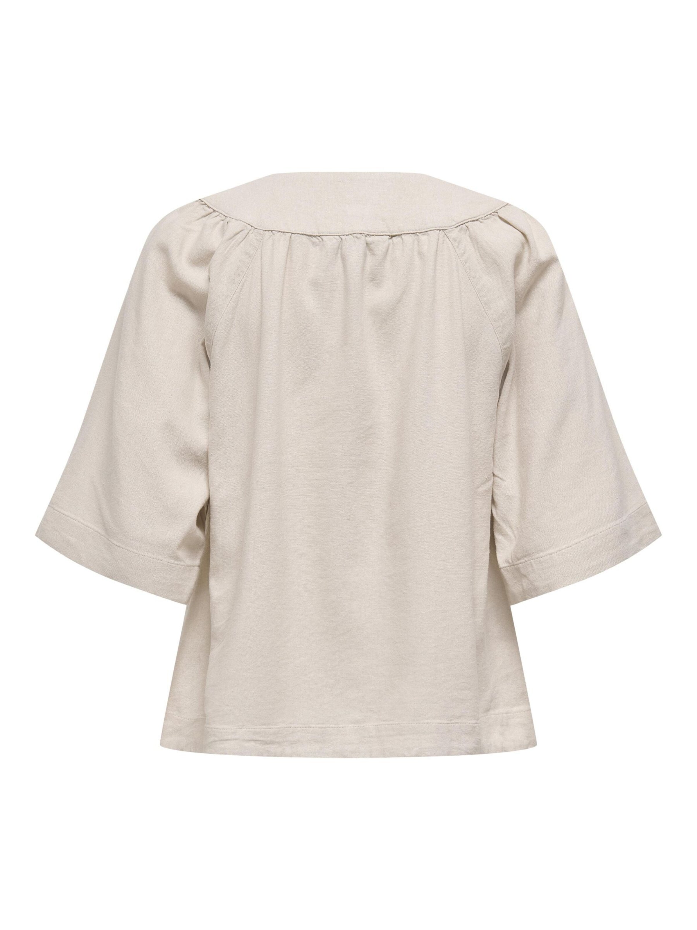 ONLY Blouse 'ONLCaro' in Beige