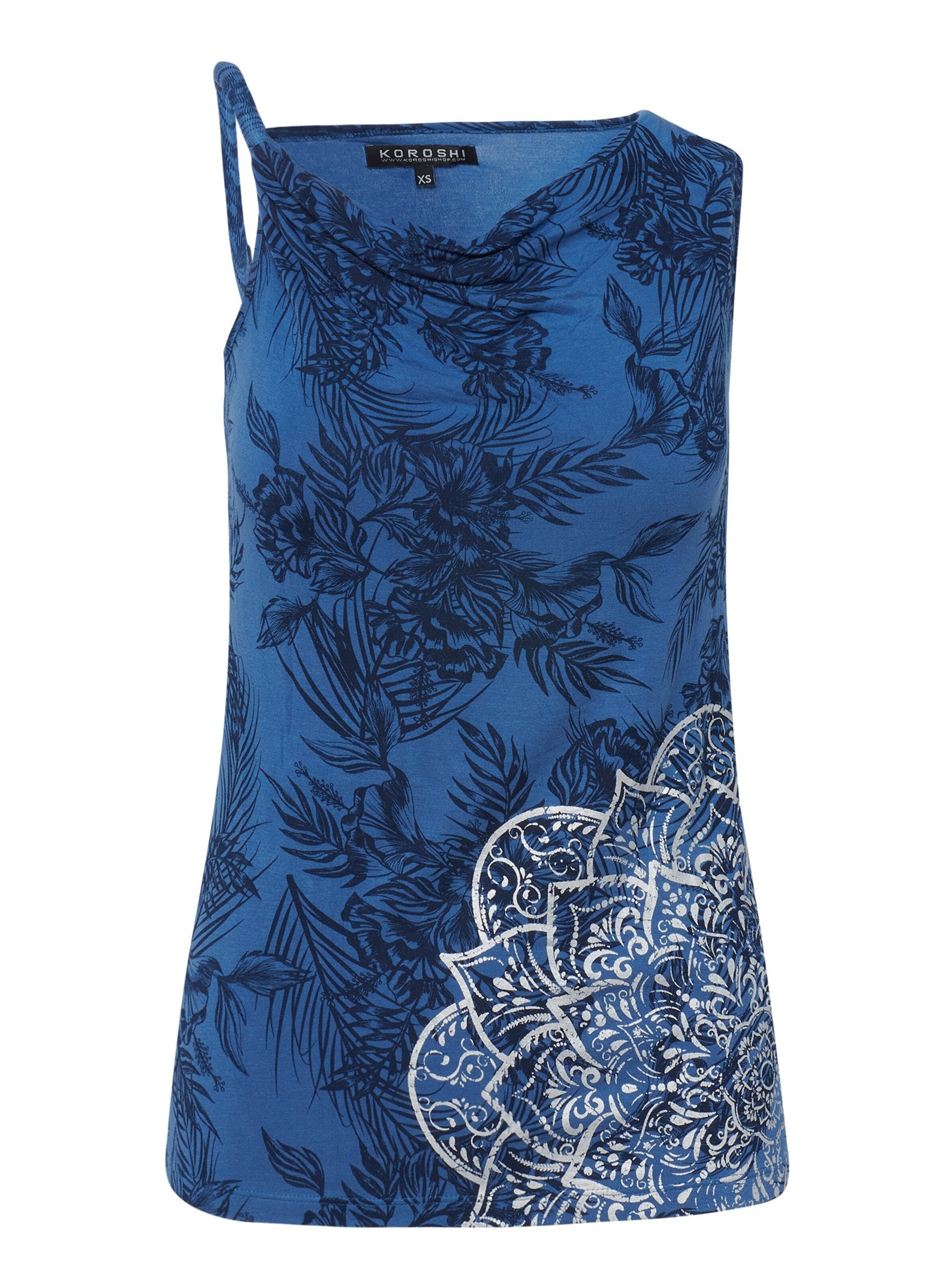 KOROSHI Overdel i blå: forside