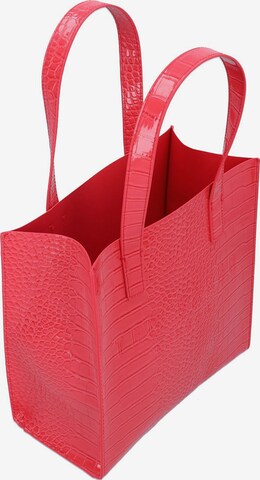 Ted Baker Shopper 'Reptcon' in Rood