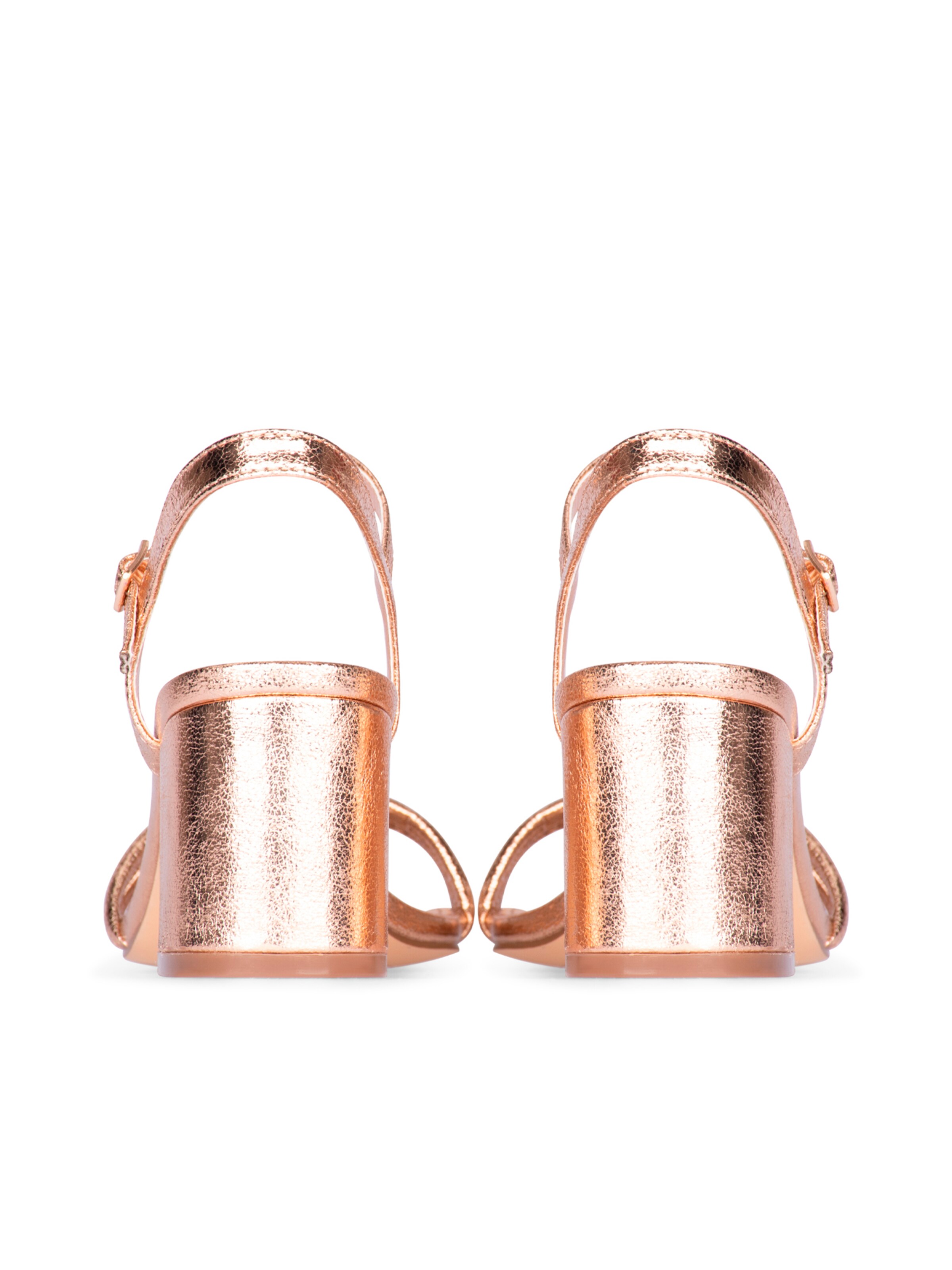 POSH by Poelman Strap Sandals 'Nova' in Gold